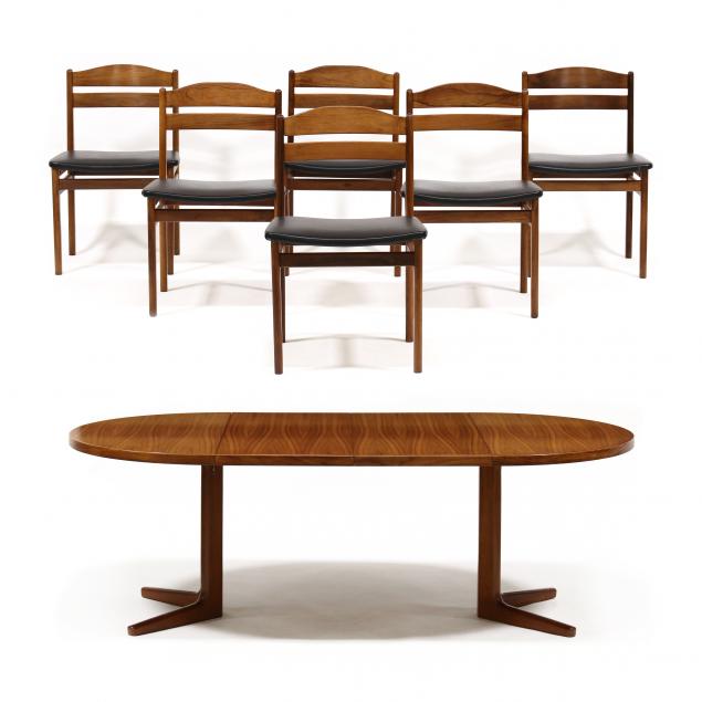 danish-mid-century-dining-table-and-six-chairs
