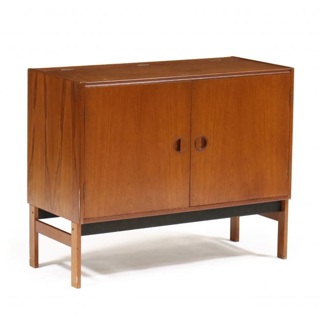 danish-modern-teak-record-cabinet