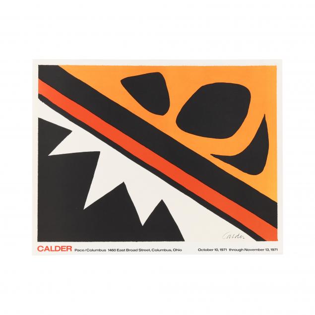 alexander-calder-american-1898-1976-pace-columbus-poster