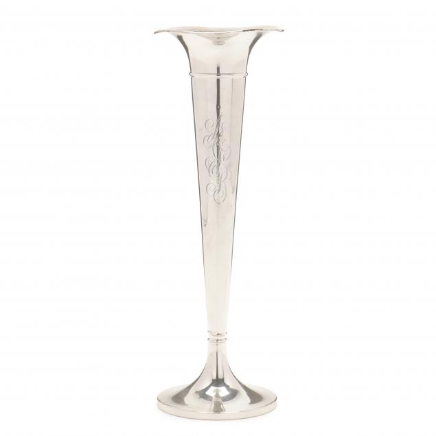 a-sterling-silver-trumpet-vase-by-watson-company