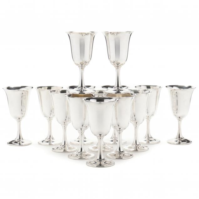 set-of-14-sterling-silver-water-goblets-by-wallace