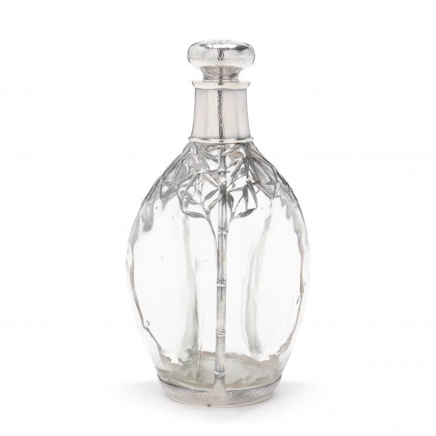 a-japanese-950-fine-silver-overlay-decanter