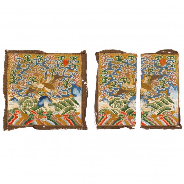 a-pair-of-chinese-second-civil-rank-badges-with-gold-pheasants