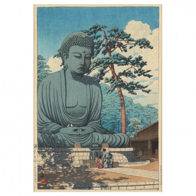 kawase-hasui-japanese-1883-1957-i-the-great-buddha-at-kamakura-i