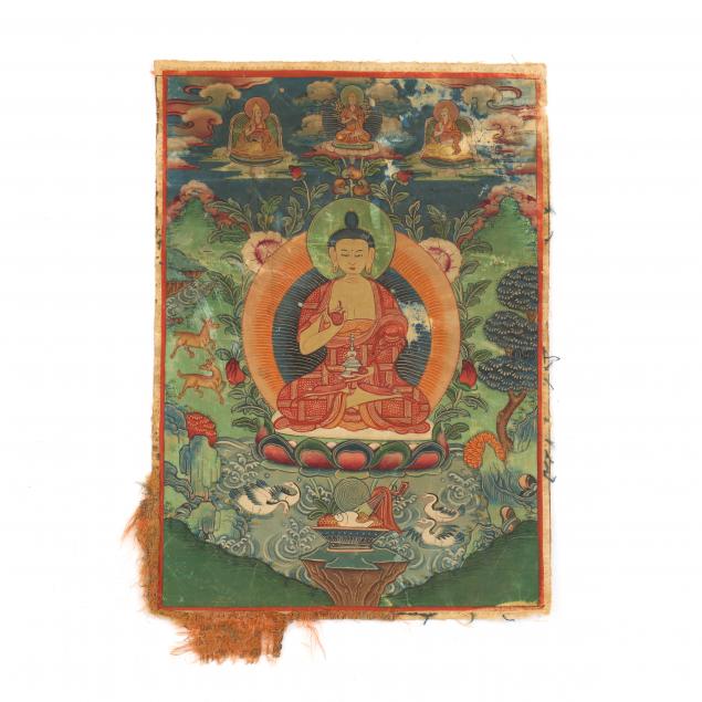 a-tibetan-thangka-of-maitreya-buddha