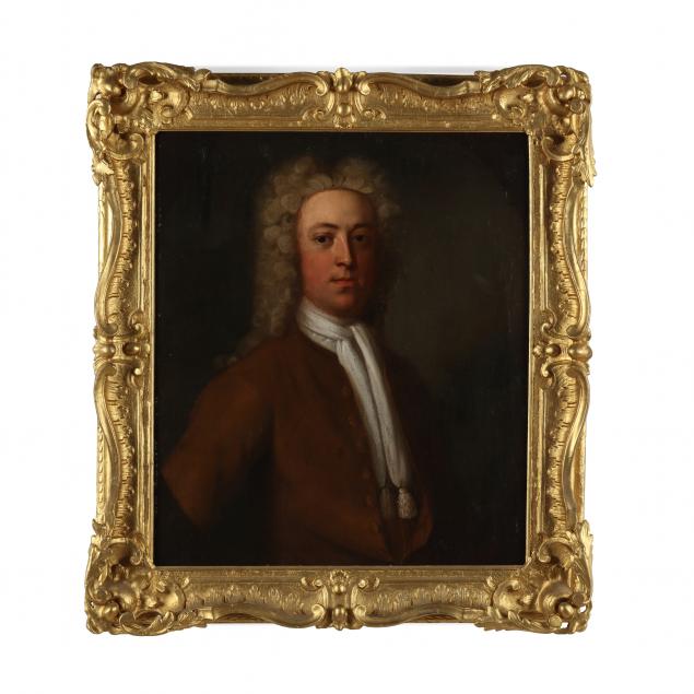 manner-of-john-smibert-american-18th-century-i-portrait-of-a-gentleman-i