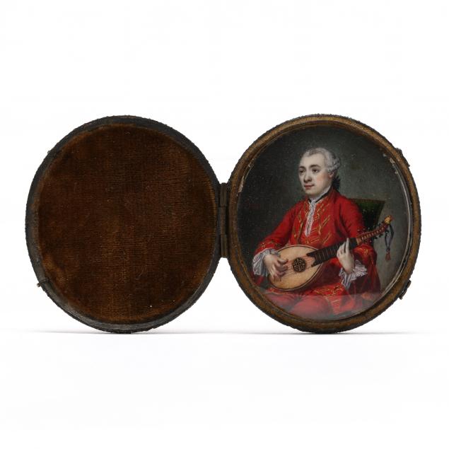 samuel-cotes-british-1734-1818-portrait-miniature-of-a-gentleman-with-mandolin