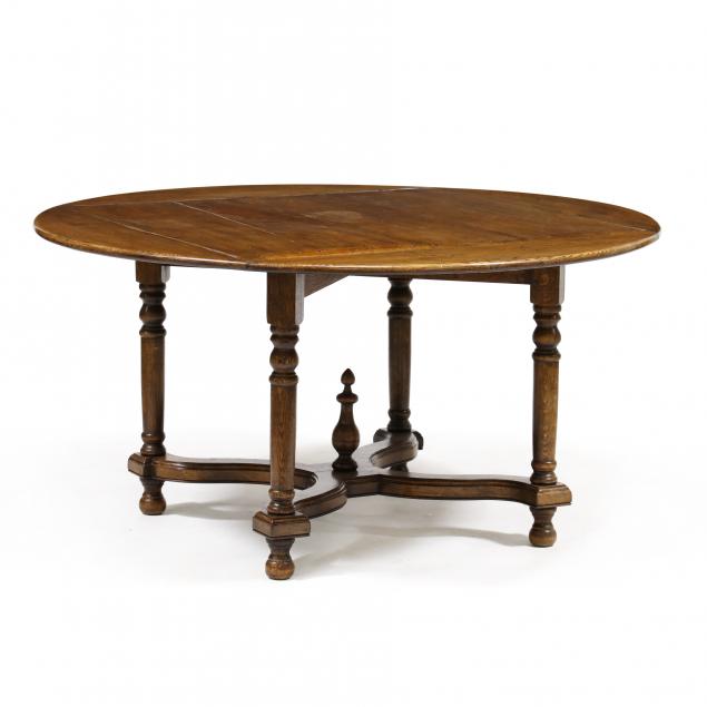 french-country-style-oak-breakfast-table