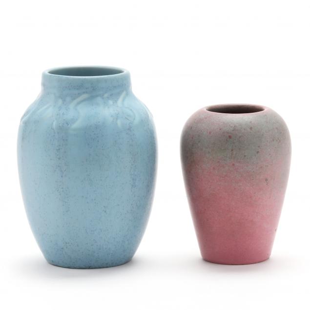 two-american-art-pottery-vases