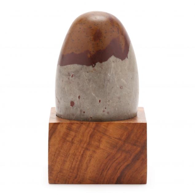 a-shiva-lingam-stone-with-carved-wood-stand