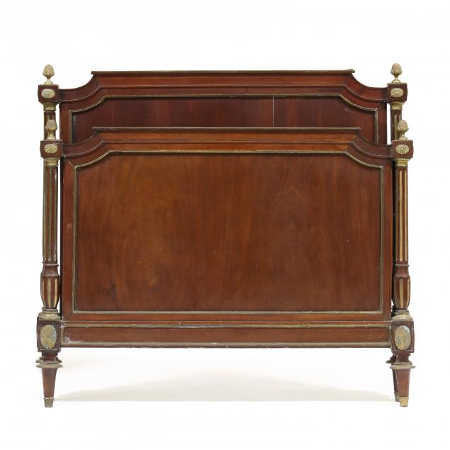 louis-xvi-style-mahogany-and-brass-bed
