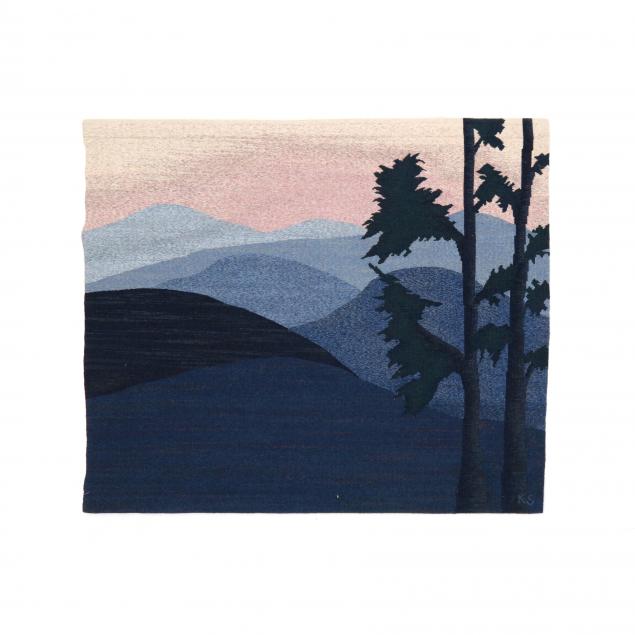 modern-landscape-tapestry-signed