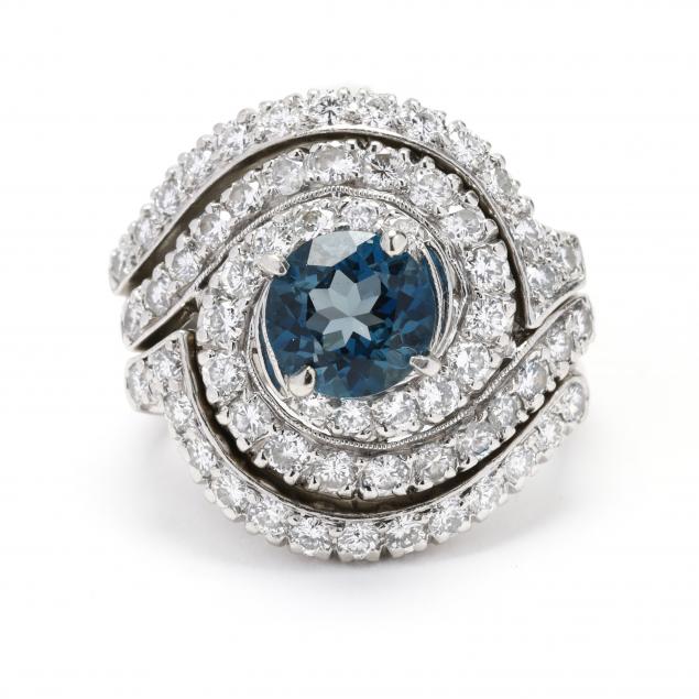 platinum-topaz-and-diamond-ring-and-ring-guards