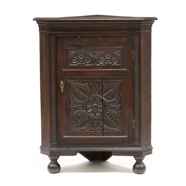 jacobean-revival-carved-oak-diminutive-corner-cabinet