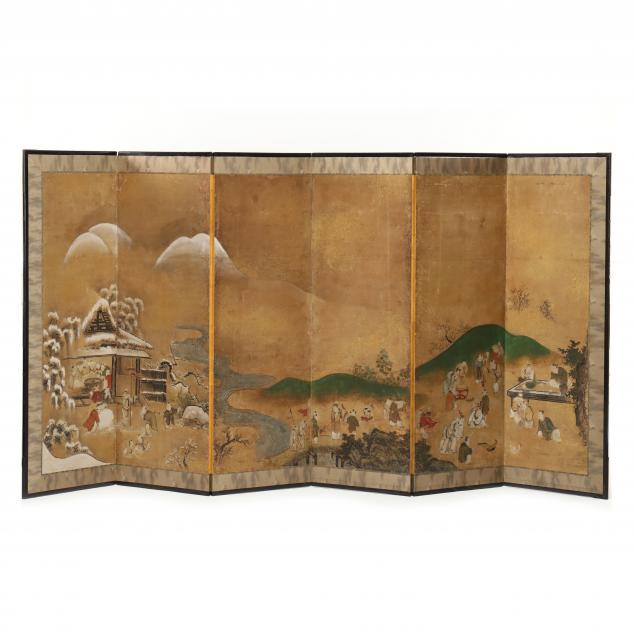 a-japanese-kano-school-folding-screen-of-chinese-children-at-play