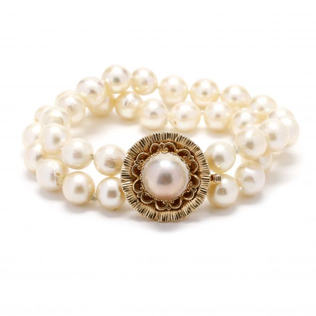two-strand-pearl-bracelet-with-gold-and-pearl-clasp