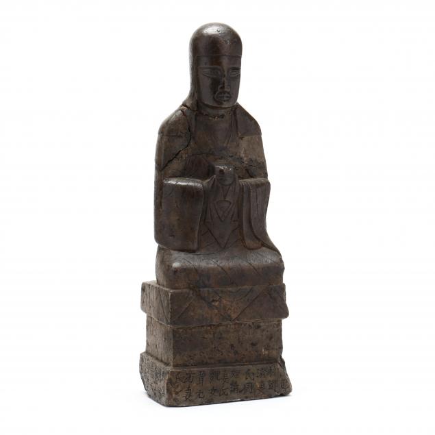 a-chinese-soapstone-buddha-sculpture-with-inscription