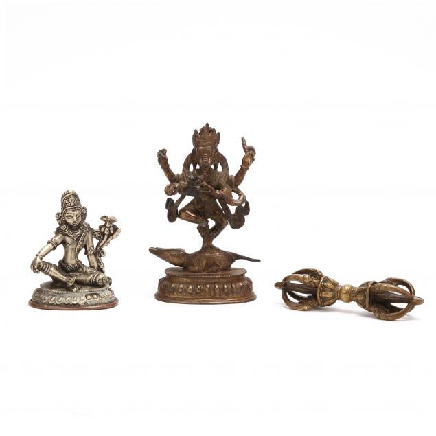 a-group-of-himalayan-religious-objects