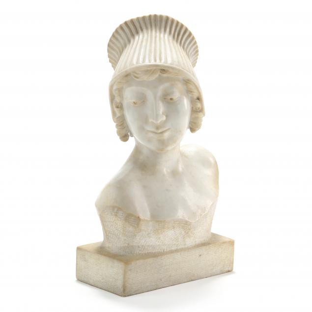 aniev-french-20th-century-carved-marble-bust-of-an-art-deco-lady