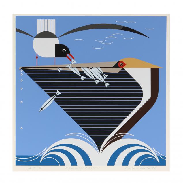 charley-harper-american-1922-2007-i-pelican-pantry-i