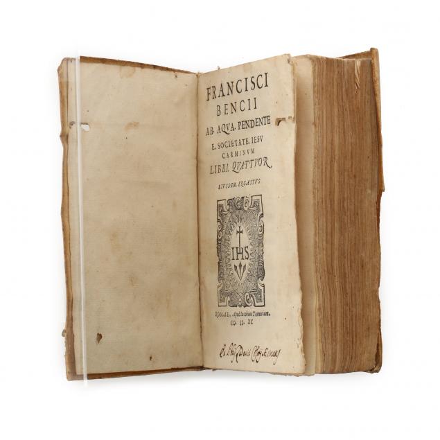 the-work-of-francesco-benci-in-two-books-1590