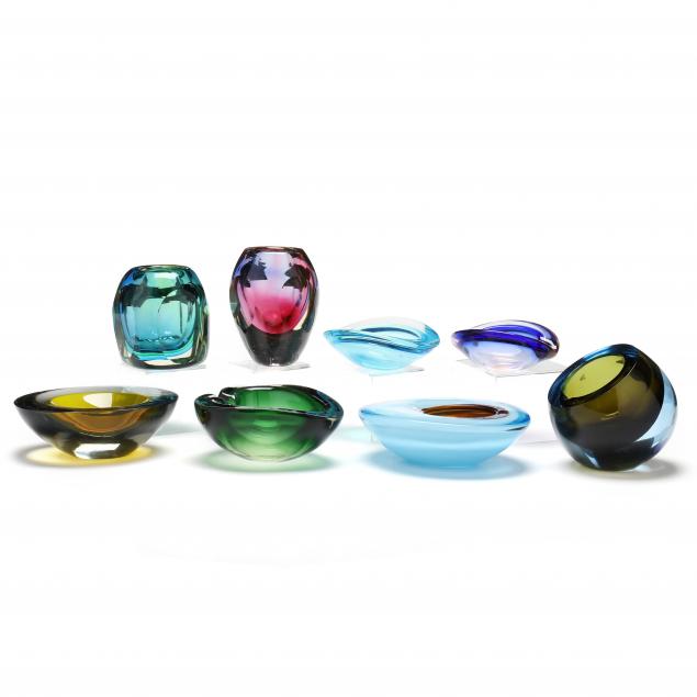 eight-sommerso-glass-objects
