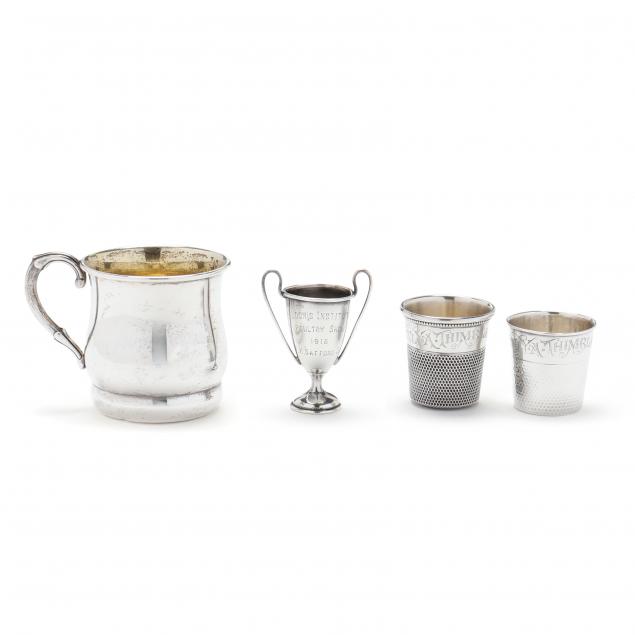 assortment-of-four-american-sterling-silver-cups