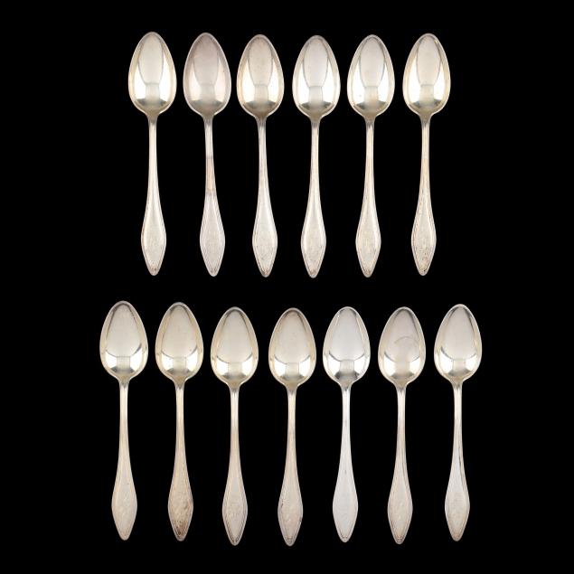 set-of-13-towle-i-mary-chilton-i-sterling-silver-teaspoons