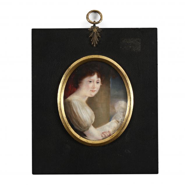 a-portrait-miniature-of-a-female-artist-sketching