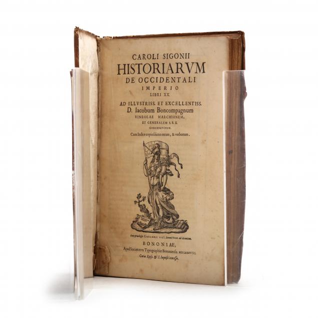 first-edition-of-carlo-sigonio-s-history-of-the-western-roman-empire