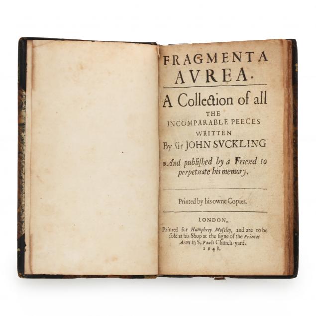 second-edition-of-john-suckling-s-i-fragmenta-aurea-i
