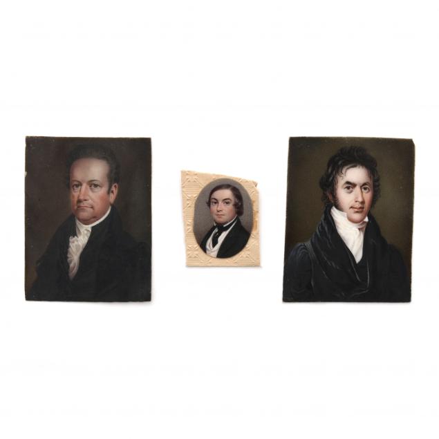 three-american-school-portrait-miniatures-of-gents-in-dag-cases