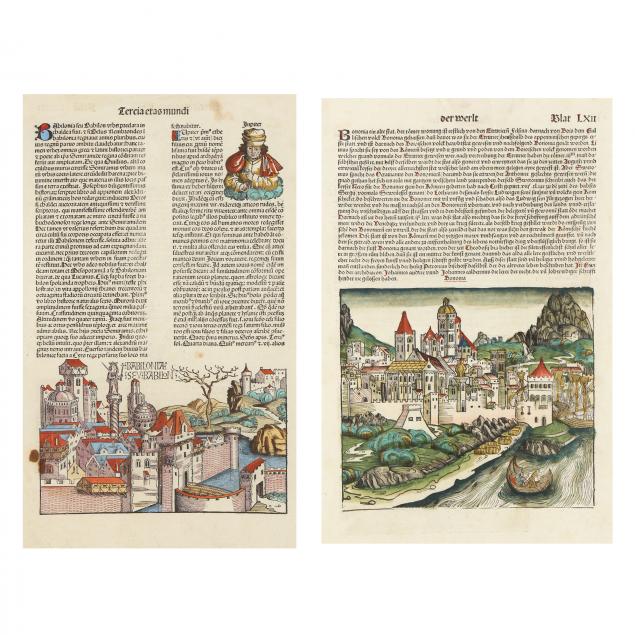 hartmann-schedel-two-incunable-leaves-from-i-nuremberg-chronicle-i