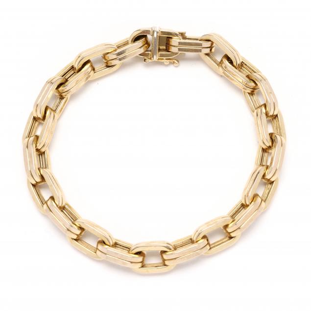 gold-link-bracelet-italy