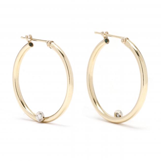 gold-and-diamond-hoops