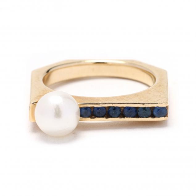 gold-pearl-and-sapphire-ring