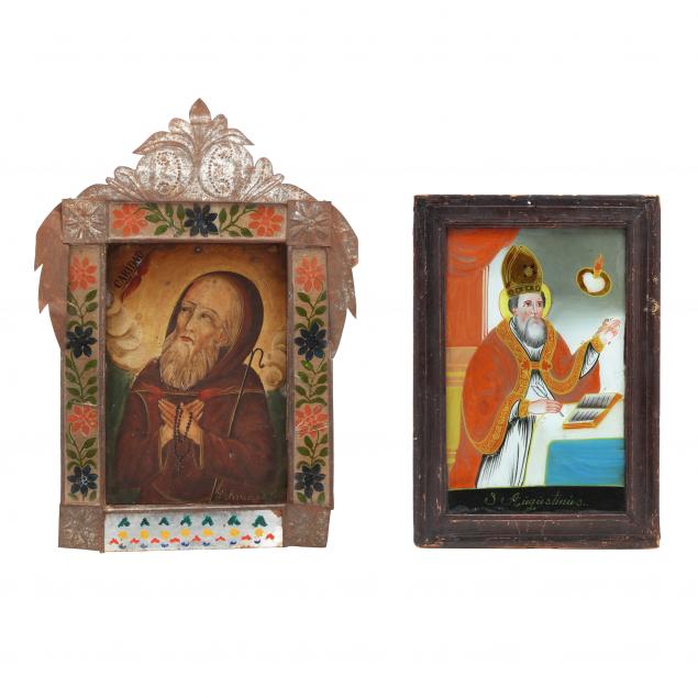 two-mexican-retablo-paintings