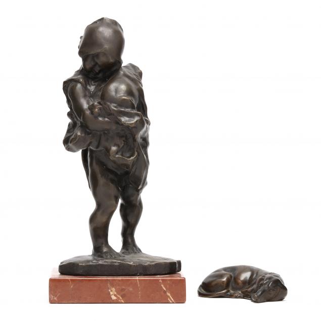 two-bronze-figural-sculptures-dog-motifs