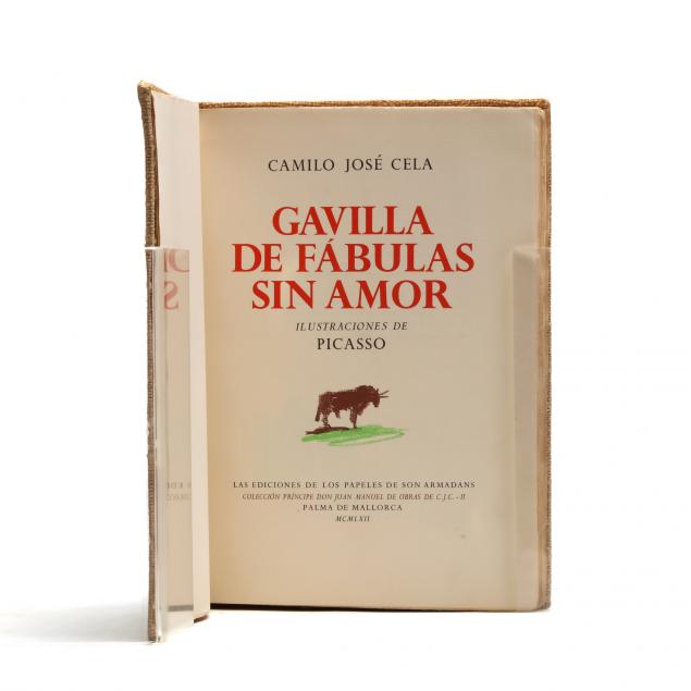 signed-limited-edition-of-i-gavilla-de-fabulas-sin-amor-i-with-illustrations-by-picasso