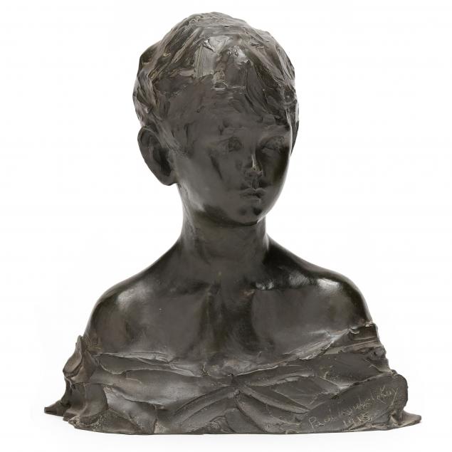 paul-petrovich-troubetzkoy-russian-1866-1938-i-bust-of-a-boy-i