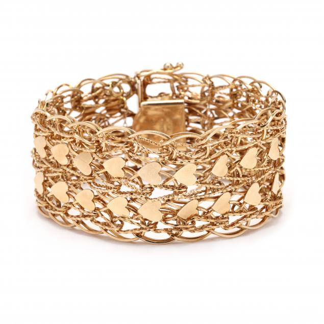wide-vintage-gold-bracelet