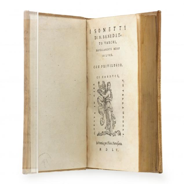 first-venetian-edition-of-the-poetry-of-benedetto-varchi