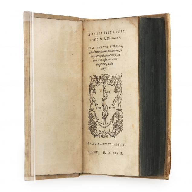 rare-16th-century-edition-of-cicero-s-letters-with-commentary