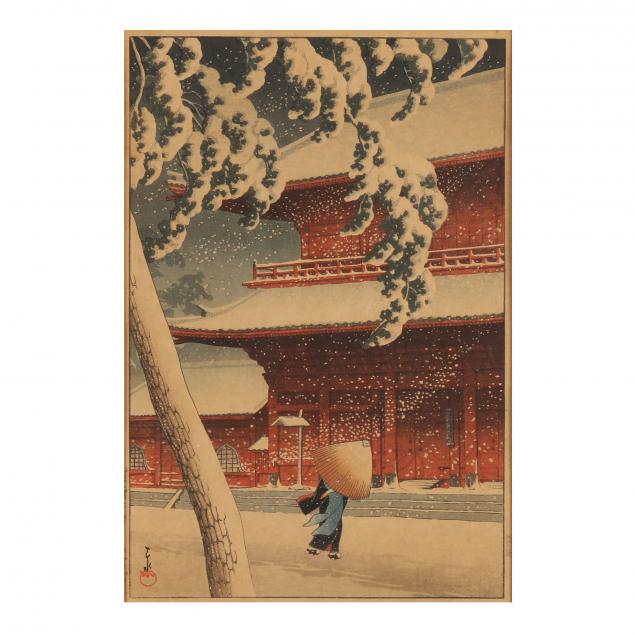 kawase-hasui-japanese-1883-1957-i-zojo-temple-in-the-snow-shiba-i