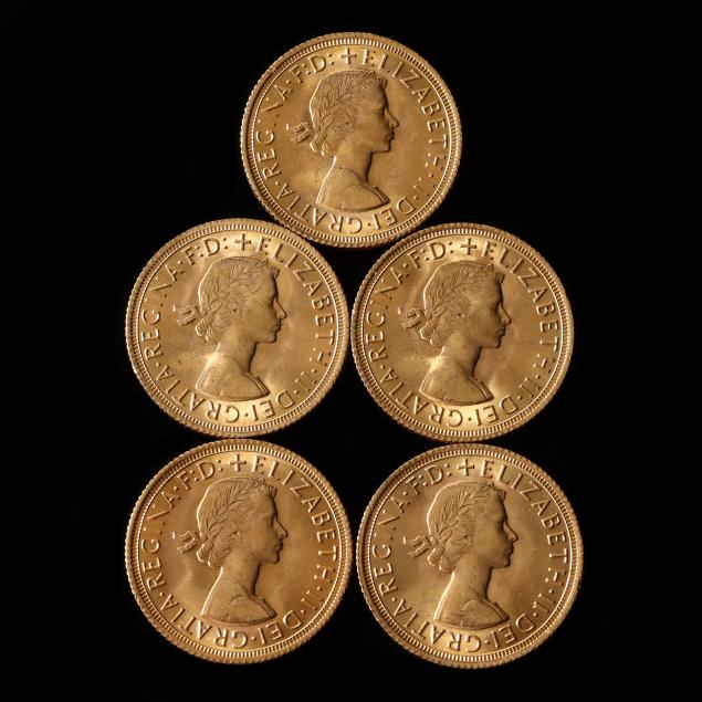 great-britain-five-5-queen-elizabeth-ii-gold-sovereigns