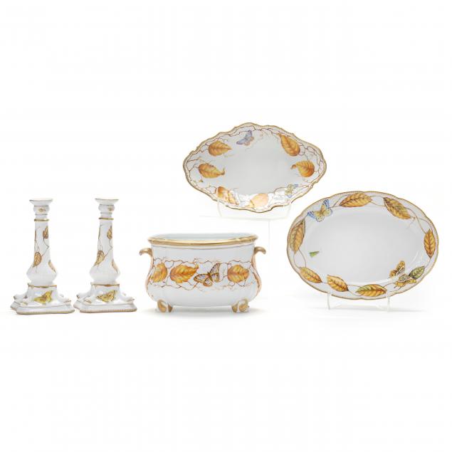 group-of-anna-weatherly-i-autumn-leaf-i-serving-pieces