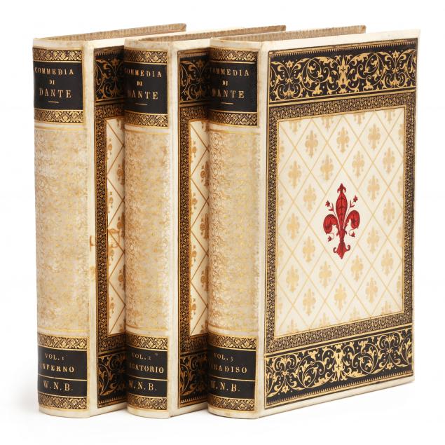 three-volume-set-of-i-la-commedia-di-dante-alighieri-i