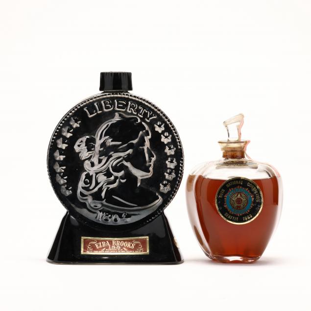 ezra-brooks-bourbon-whiskey-decanters