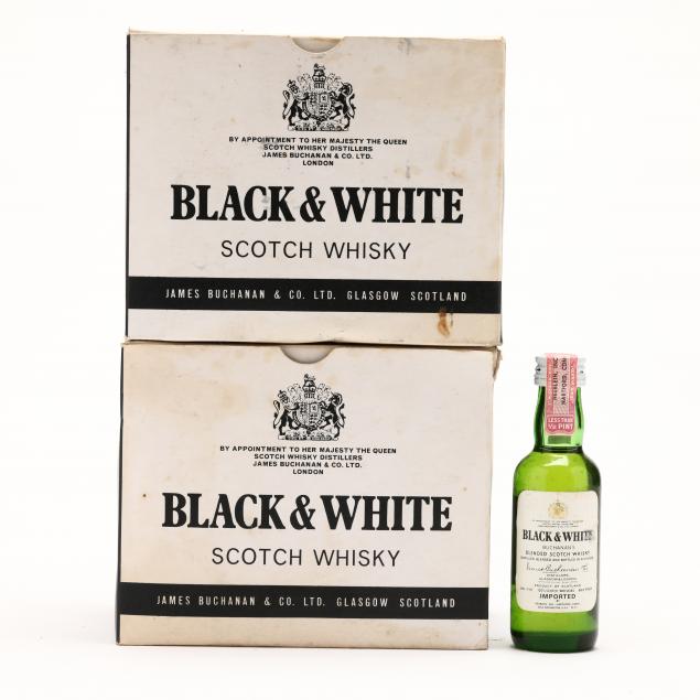 black-white-scotch-whisky-miniatures