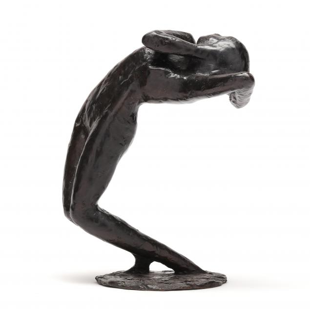david-cregeen-british-b-1949-bronze-figure-of-a-dancer